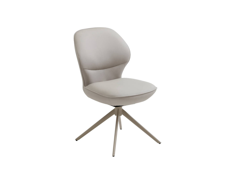 Plaza Extending Dining Table and 4 Swivel Dining Chairs