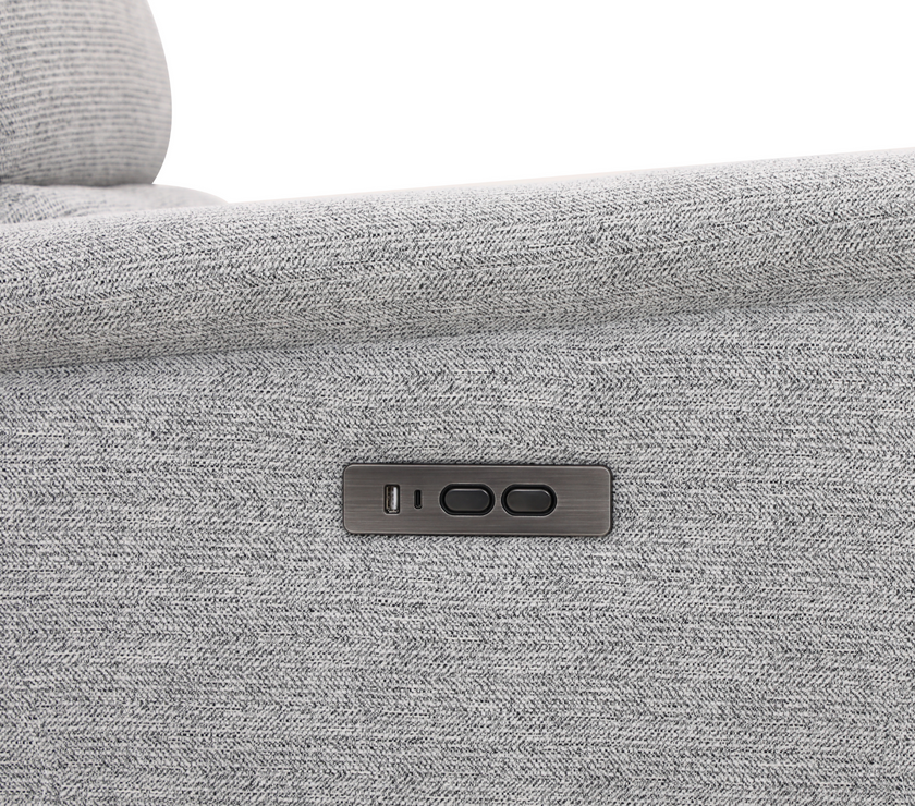 Portland 3 Seater Power Recliner Sofa