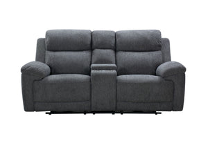 Chloe 2-Seater Power-Recliner with Console