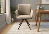 Rosso 360° Auto-Return Swivel Dining Chair