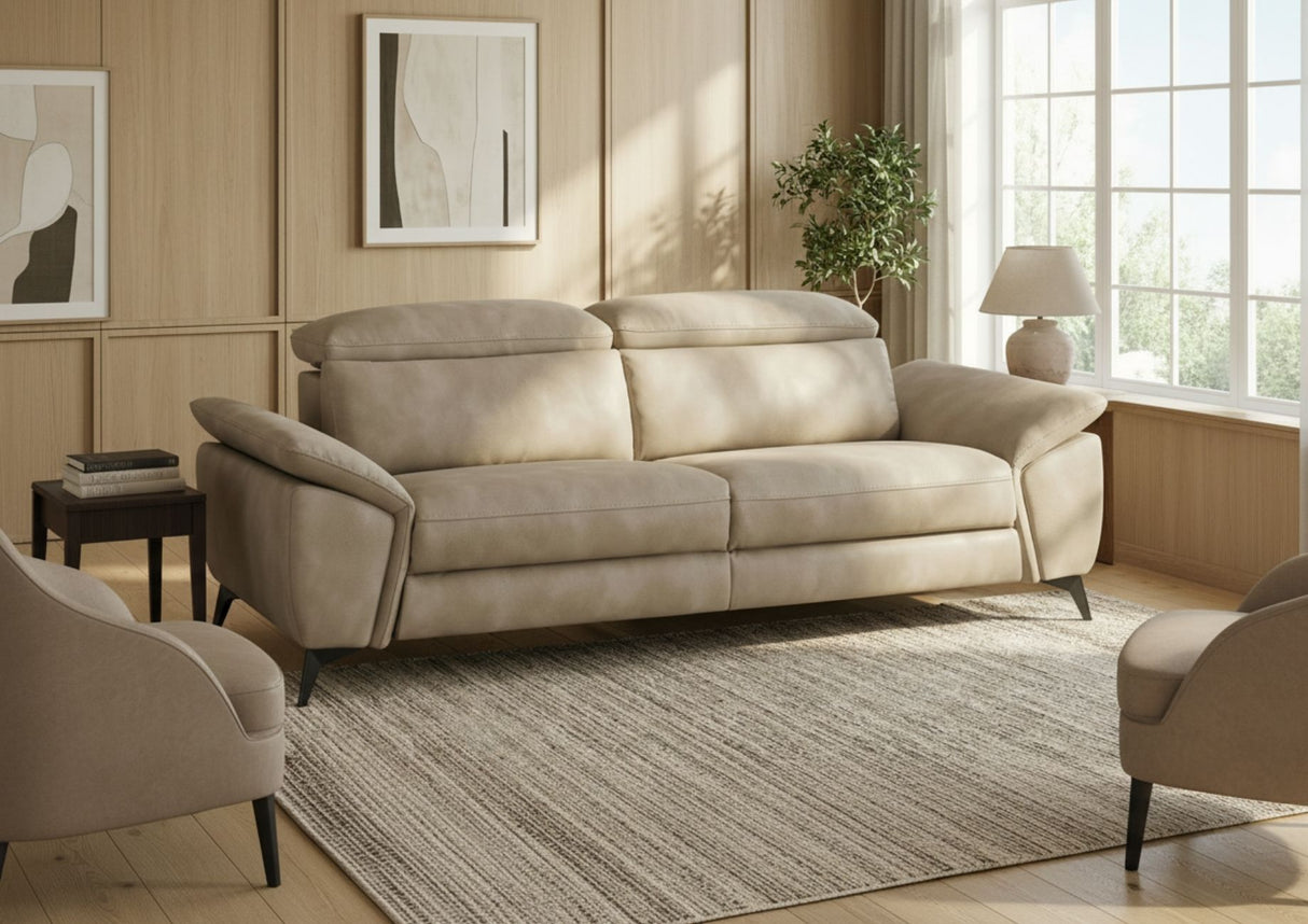 Hugo 3-Seater Static Sofa