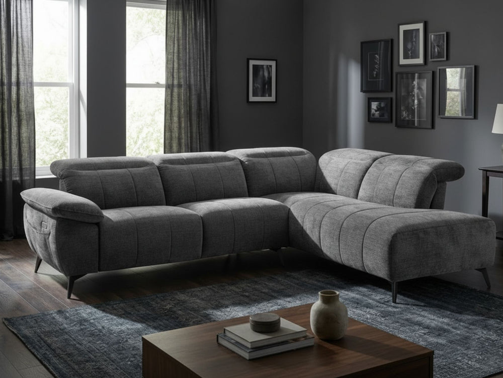 Vesper Chaise Power-Recliner with Manual Headrest