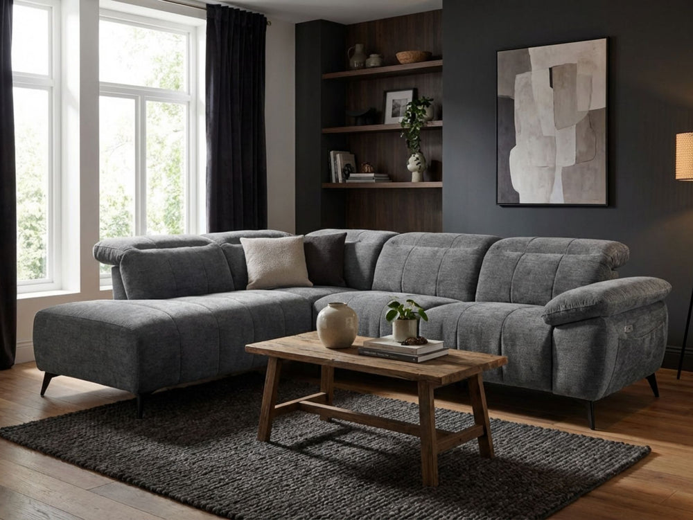 Vesper Chaise Power-Recliner with Manual Headrest