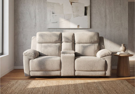 Chloe 2 Seater Power Recliner Sofa with Console