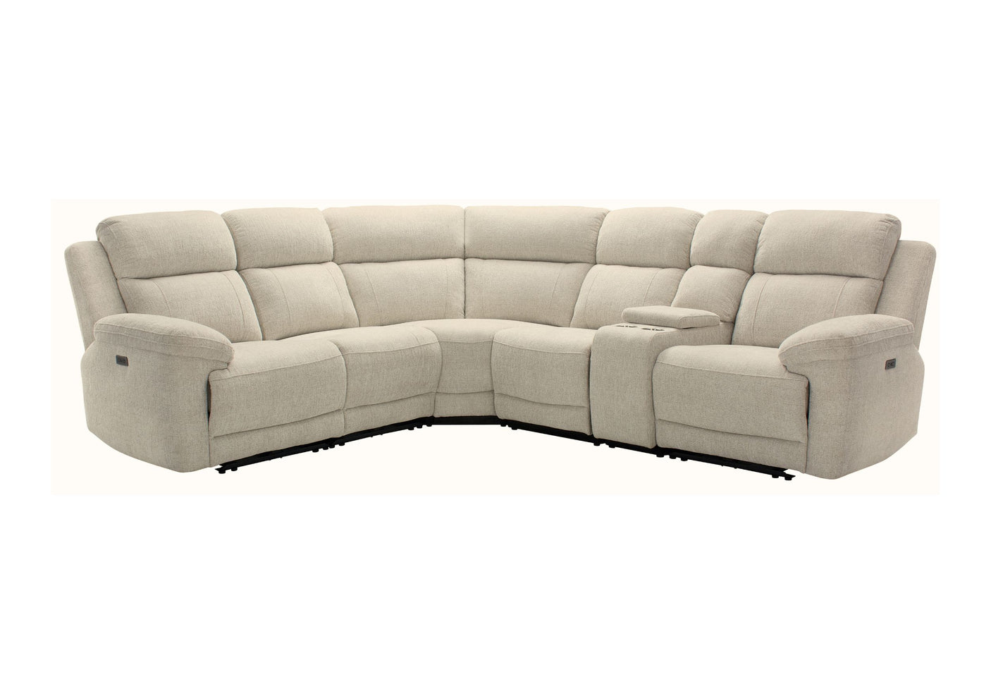 Chloe 2 Corner 2 Power-Recliner with Console