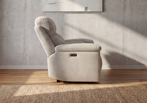 Chloe 2 Seater Power Recliner Sofa with Console