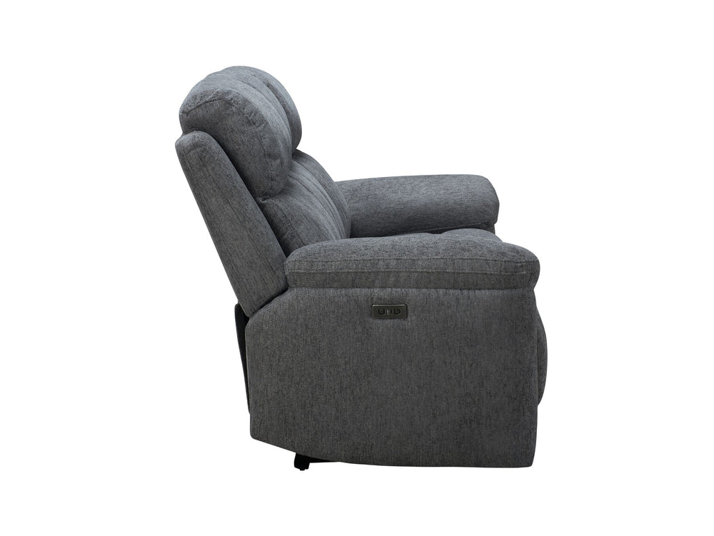 Chloe 3 Seater Power Recliner Sofa with Drop-Down Table
