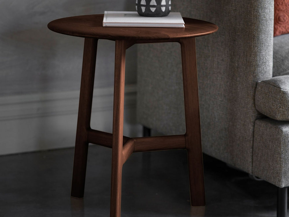 Madeira Round Lamp Table