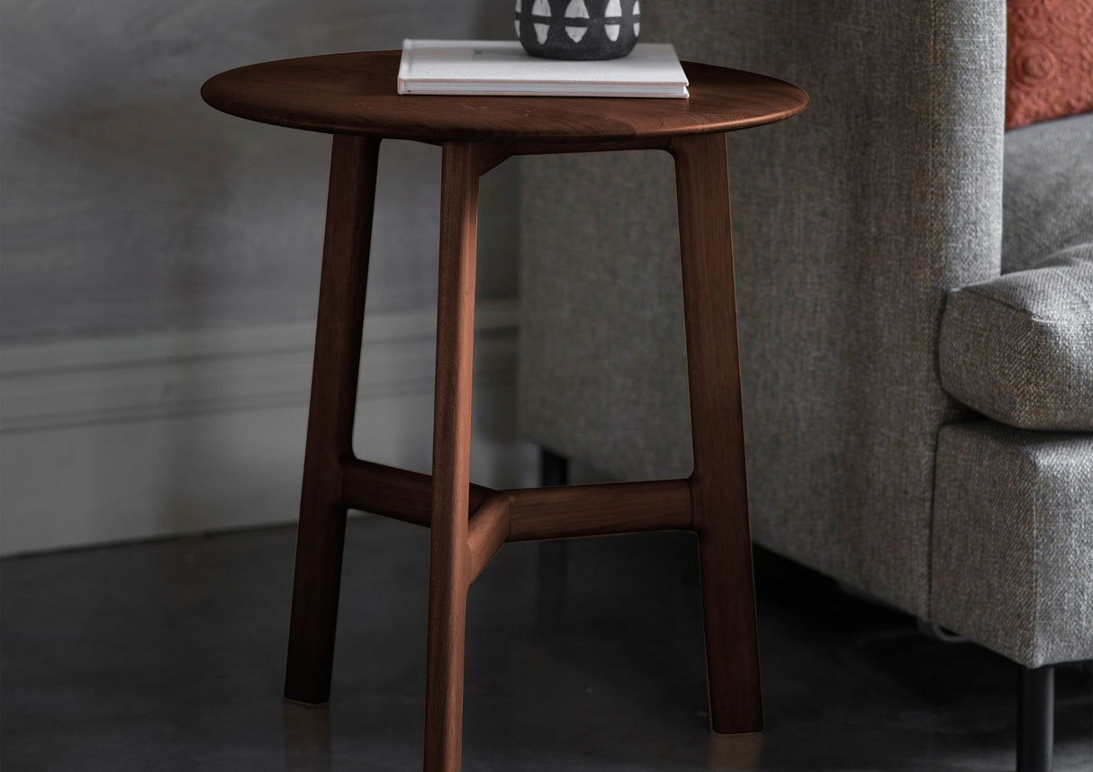 Madeira Round Lamp Table