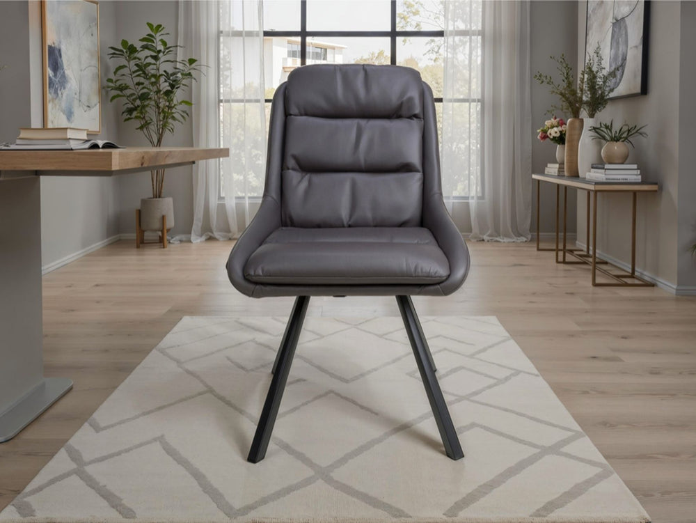 Set of 2 Arnhem Swivel Dining Chairs