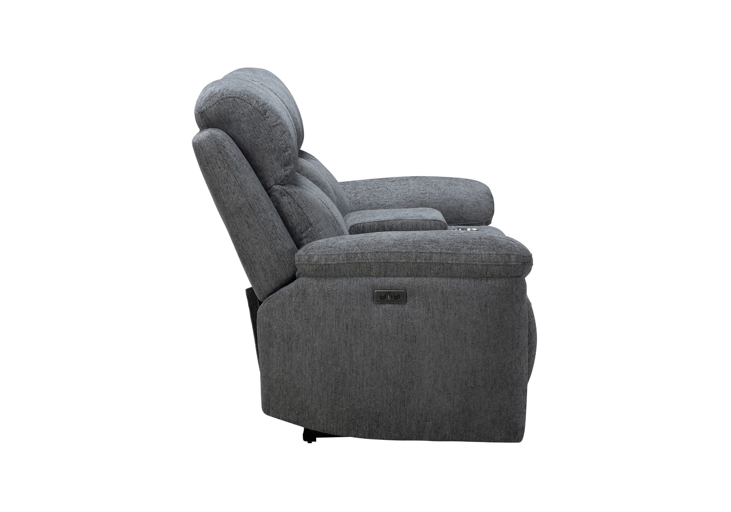 Chloe 2-Seater Power-Recliner with Console