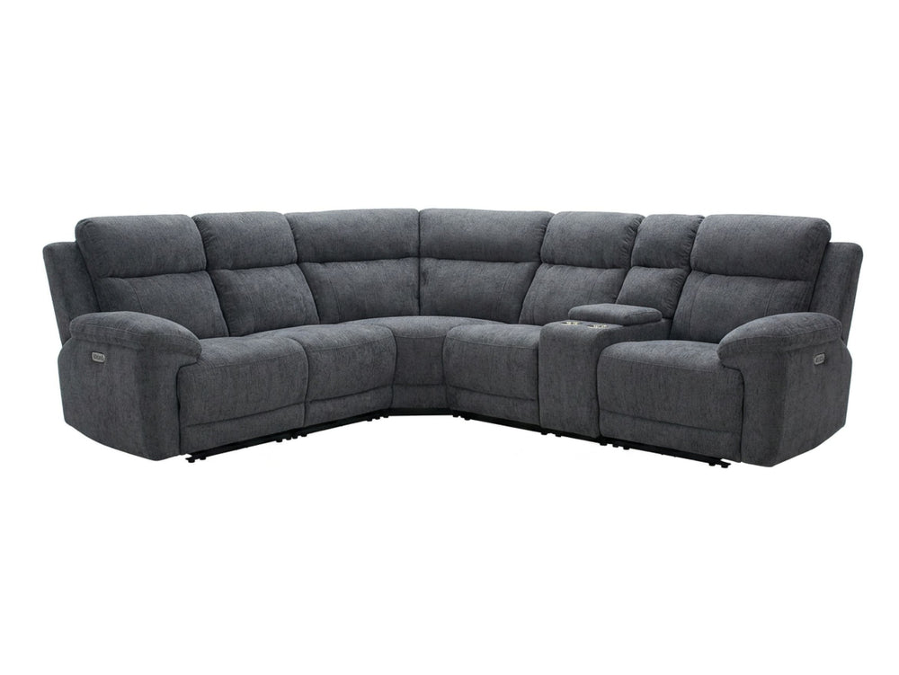 Chloe 2 Corner 2 Power Recliner Sofa with Console
