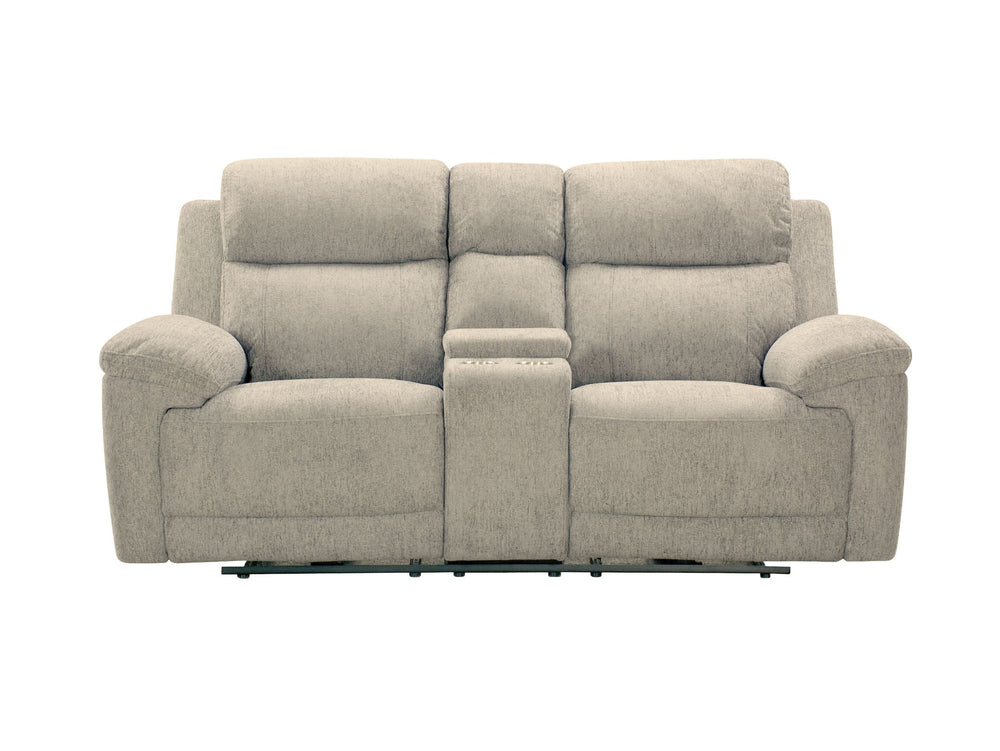 Chloe 2 Seater Power Recliner Sofa with Console