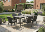 Marra Garden Dining Table and 6 Marra Chairs Set
