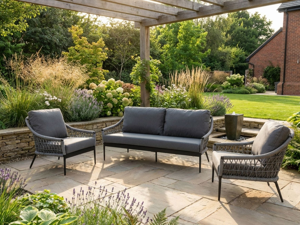 Marra Garden 3 Seater and 2 x Chair Sofa Set