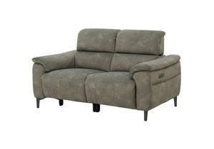 Tech Sofa 2 Seater Telescopic Power Headrest/Recliner