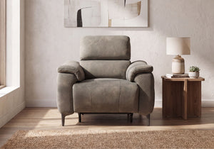 Tech Sofa Armchair Power Headrest/Recliner