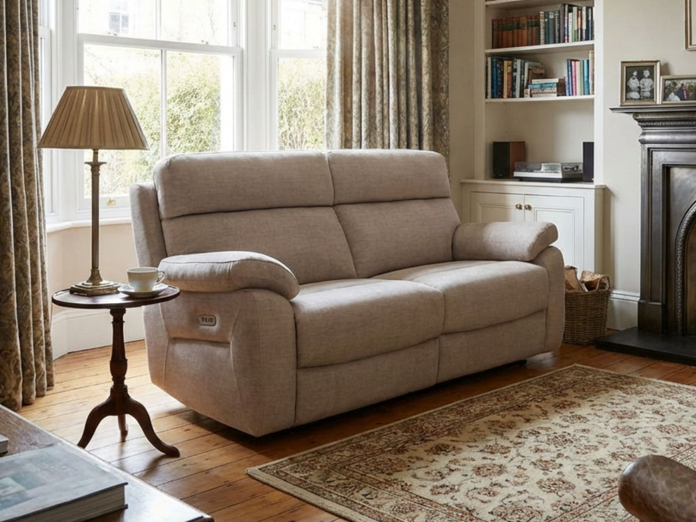 Hunter 3-Seater Power Recliner with Power Headrest