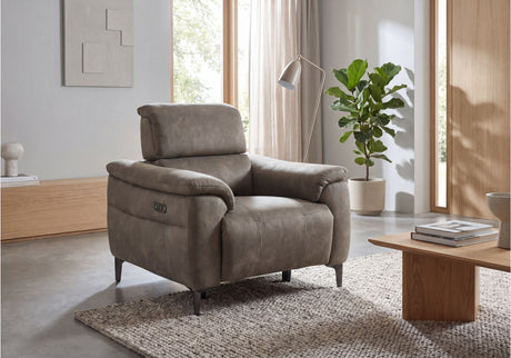 Tech Sofa Armchair Power Headrest/Recliner