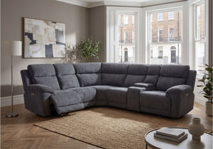 Chloe 2 Corner 2 Power Recliner Sofa with Console