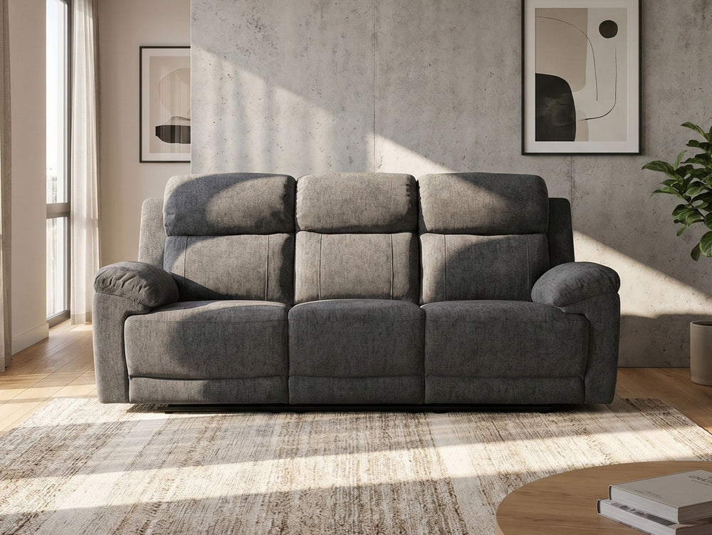 Chloe 3 Seater Power Recliner Sofa with Drop-Down Table