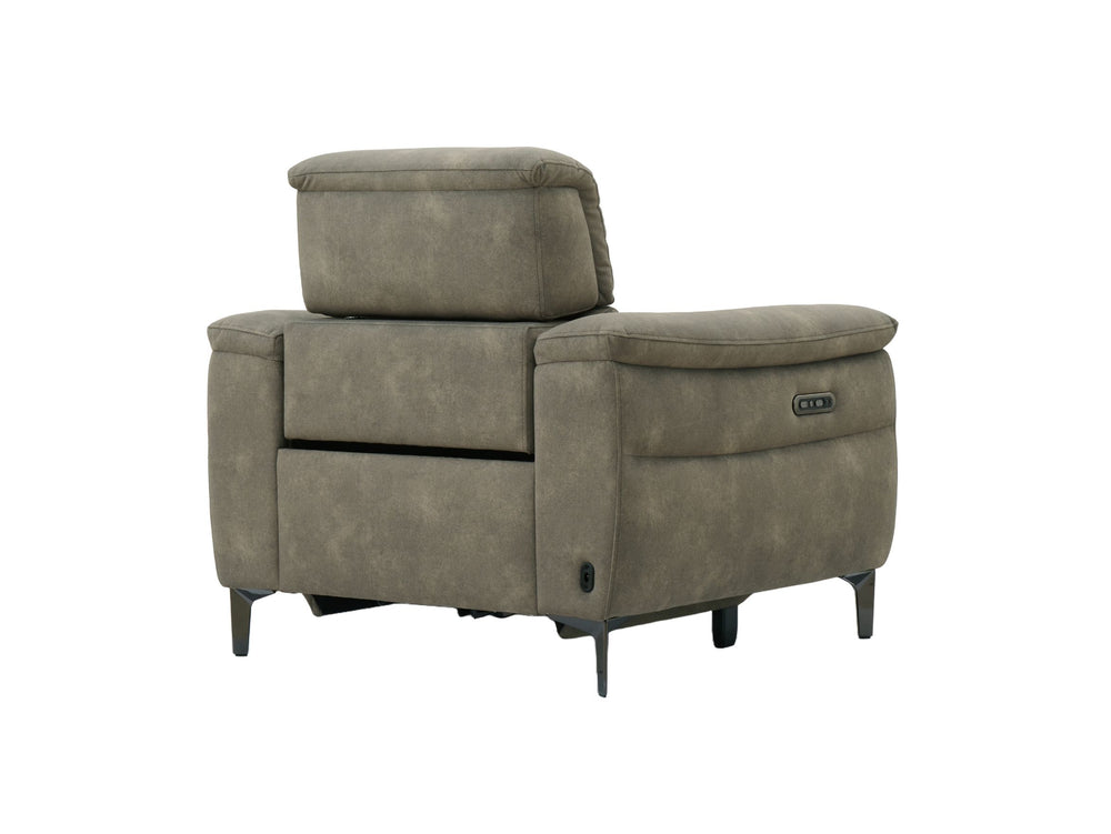 Tech Sofa Armchair Power Headrest/Recliner