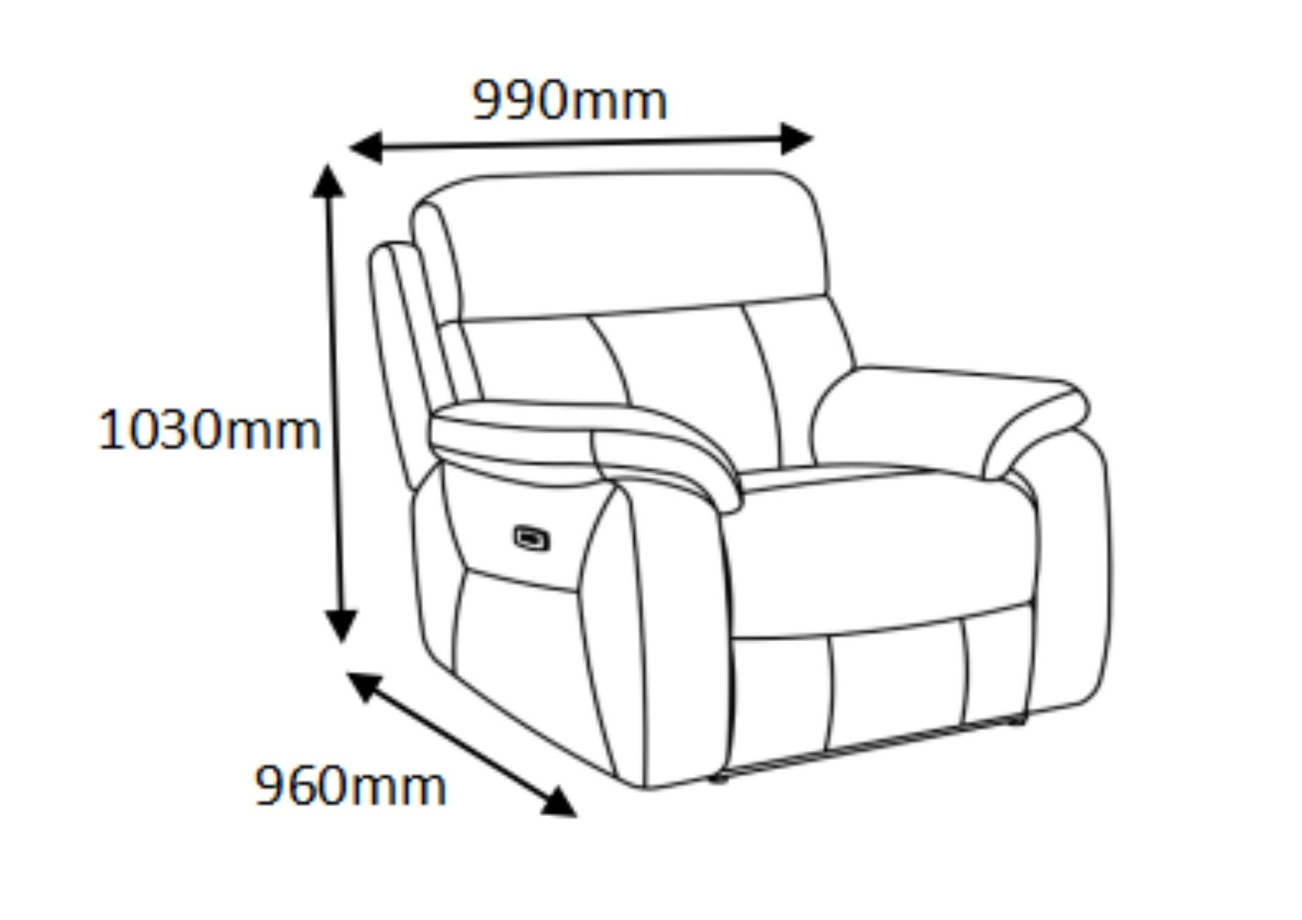 Hunter Chair Power Recliner with Power Headrest