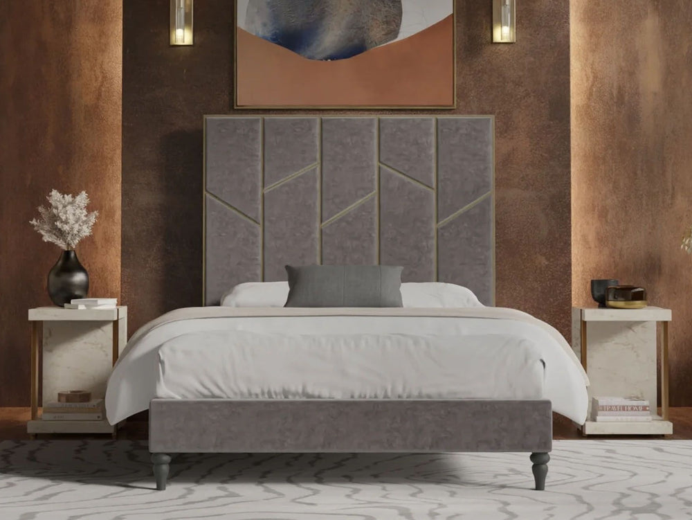 Marcella Bed Frame - Infinity Grey