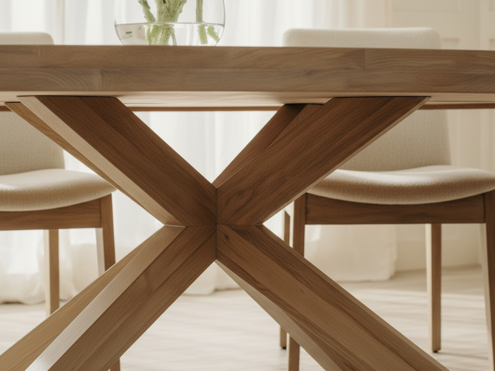 Falcon Dining Table and 4 Falcon Dining Chairs Set