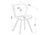 Bistro Dining Chairs (Sold in Pairs)
