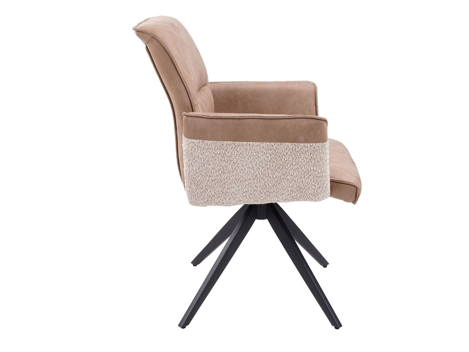 Nora 360° Auto-Return Swivel Dining Chair