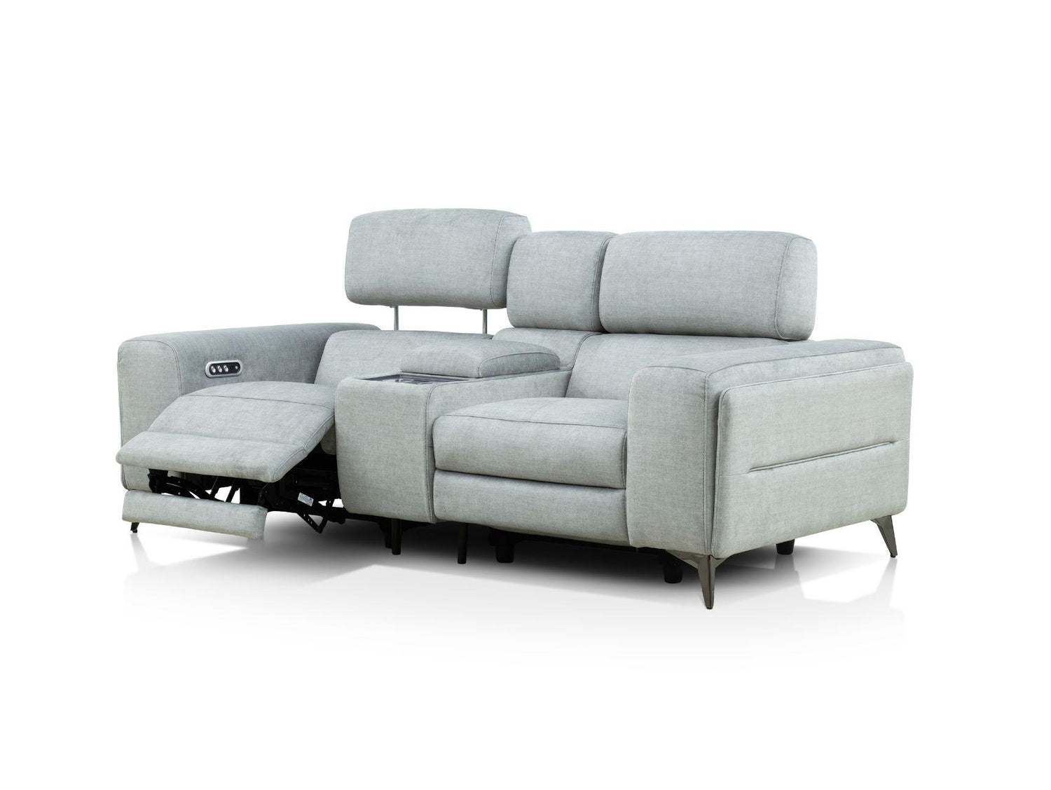 Ricardo 2 Seater Power Recliner with Power Headrest and Console