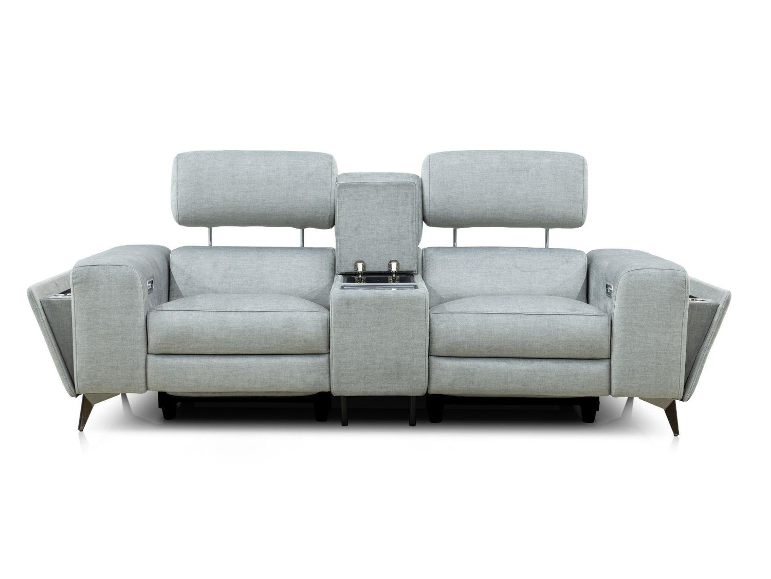 Ricardo 2 Seater Power Recliner with Power Headrest and Console