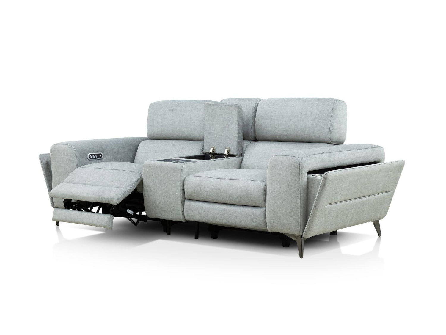 Ricardo 2 Seater Power Recliner with Power Headrest and Console