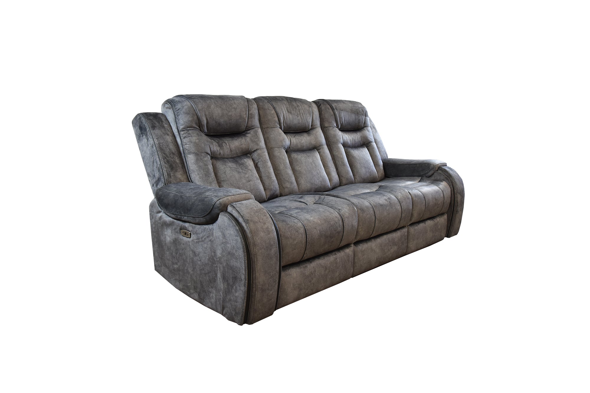 Heated deals reclining sofa