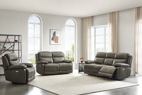 Montana Leather Sofa Range Lifestyle