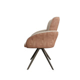 Rosso 360° Auto-Return Swivel Dining Chair