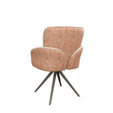 Rosso 360° Auto-Return Swivel Dining Chair