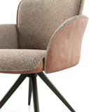 Rosso 360° Auto-Return Swivel Dining Chair