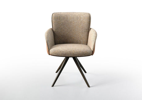 Rosso 360° Auto-Return Swivel Dining Chair