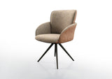 Rosso 360° Auto-Return Swivel Dining Chair
