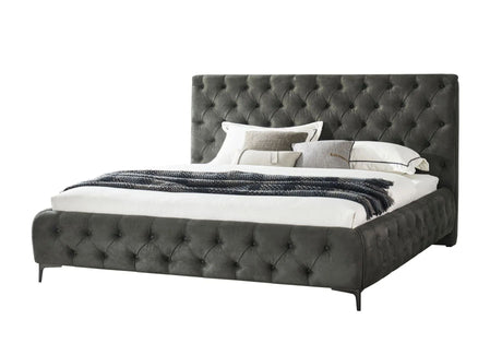 Royal Super King Bed Frame - Dark Green