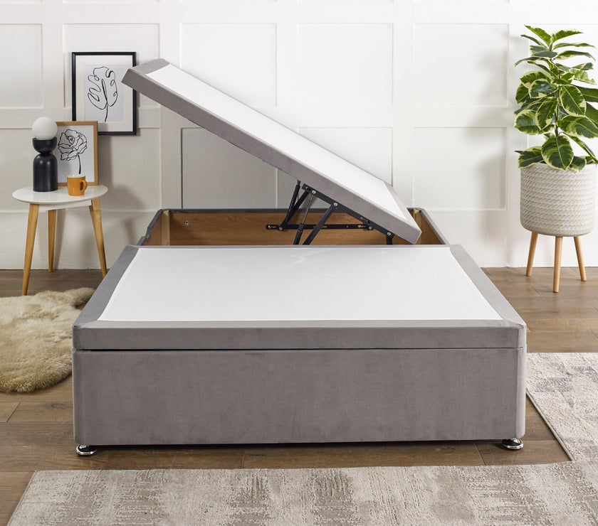 William Night Side Lift Ottoman Storage Divan Bed Base