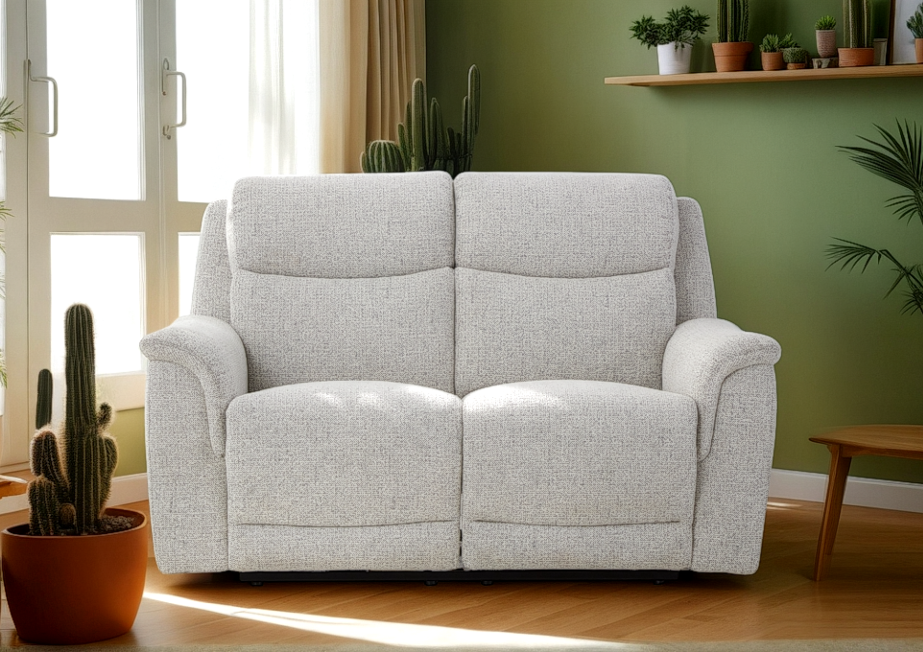 Sardinia 2 Seater Recliner Sofa with Power Headrests – NCF Living