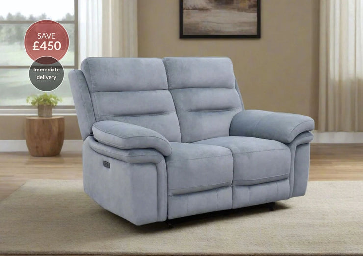 Brisbane 2 Seater Power Recliner with Power Headrests