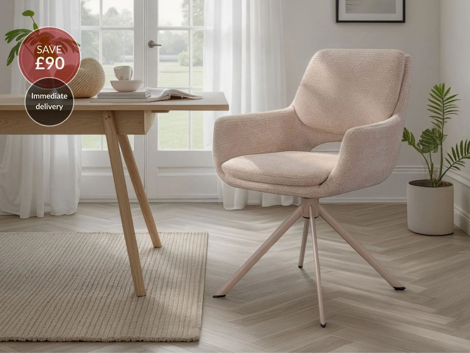 Mona Swivel Dining Chair