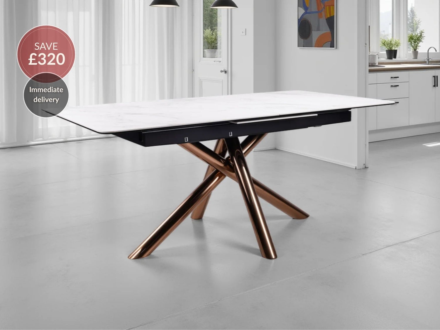 Olivia Extendable Dining Table