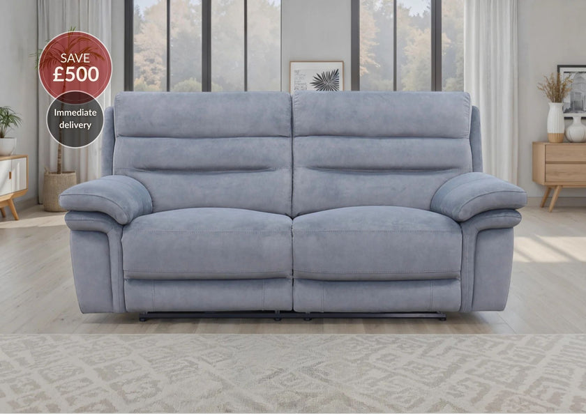 Brisbane 3 Seater Power Recliner with Power Headrests