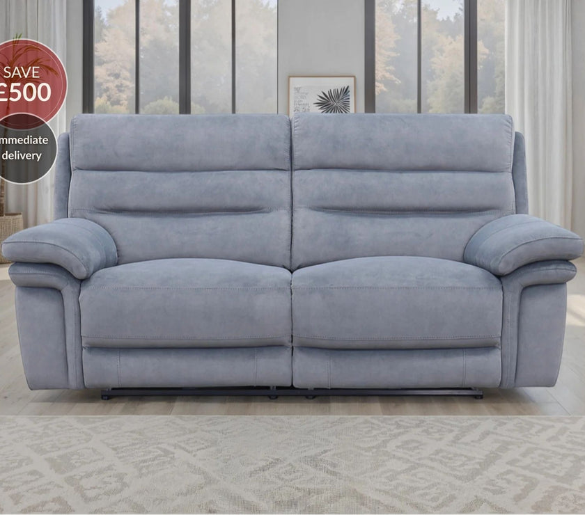 Brisbane 3 Seater Power Recliner with Power Headrests