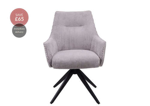 Bianca 360° Auto-Return Swivel Dining Chair